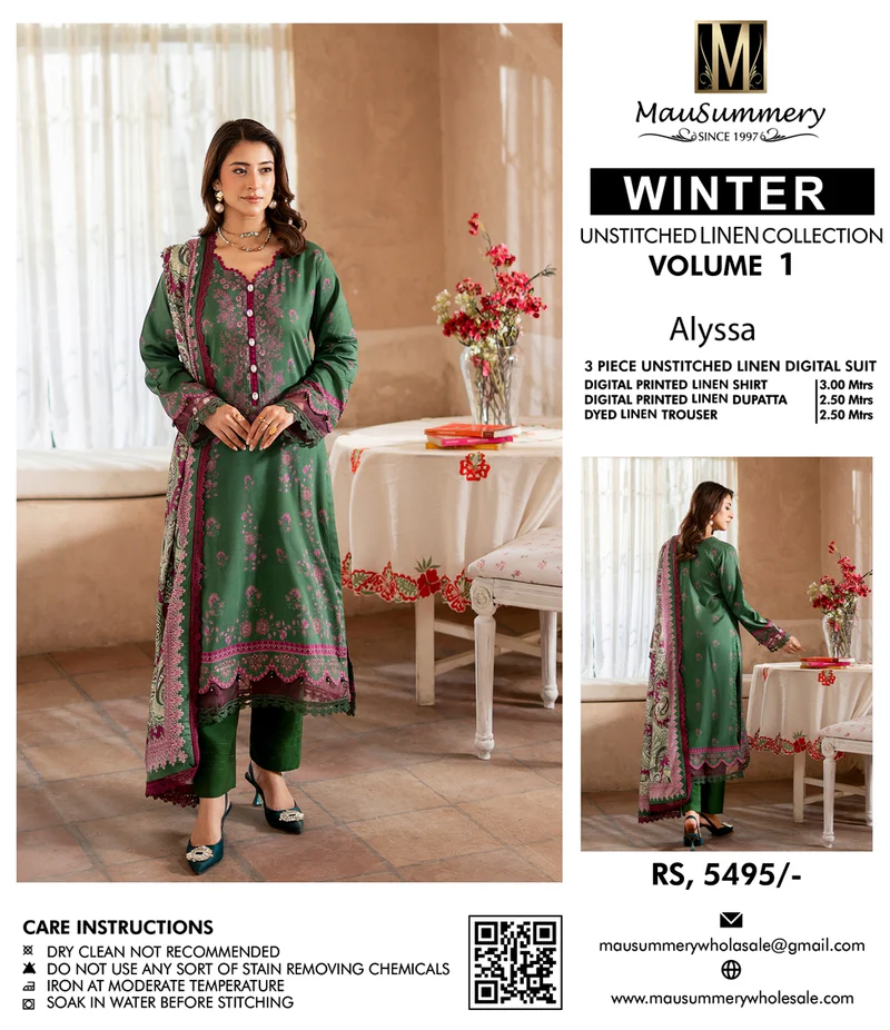Winter Unstitched Collection